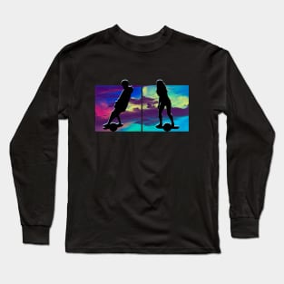 onewheel electric skateboard onewheel float life Long Sleeve T-Shirt